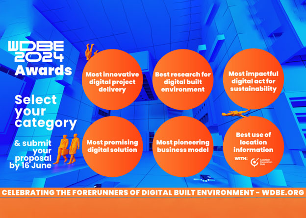 WDBE Awards – rakennetun ympäristön parhaat digiteot